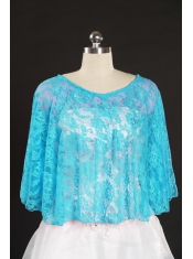 Lace Beading Hot Sale 2015 Wraps for Baby Blue