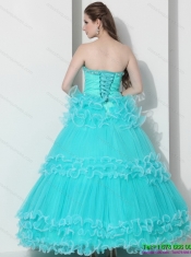 Wholesale Sweetheart Quinceanera Dresses with Ruffled Layers and Beading