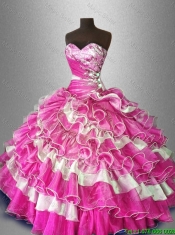 Multi Color Discount Quinceanera Dresses with Beading
