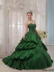 2014 Popular Green Ball Gown Sweetheart Court Train Cheap Quinceanera Dresses 2014 Popular Green Ball Gown Sweetheart Court Train Cheap Quinceanera Dresses