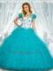 2015 Sweetheart Beading and Ruffles Turquoise Quinceanera Dress 2015 Sweetheart Beading and Ruffles Turquoise Quinceanera Dress