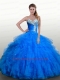 2015 Sweetheart Royal Blue Quinceanera Dresses with Beading and Ruffles 2015 Sweetheart Royal Blue Quinceanera Dresses with Beading and Ruffles