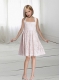 Elegant A-Line Knee-length Lace 2014 Flower Girl Dress with Halter